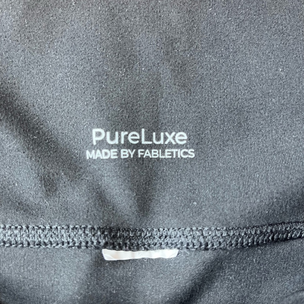 Fabletics Black Oasis Pureluxe High-Waisted Leggings with Pockets - Picture 5 of 6